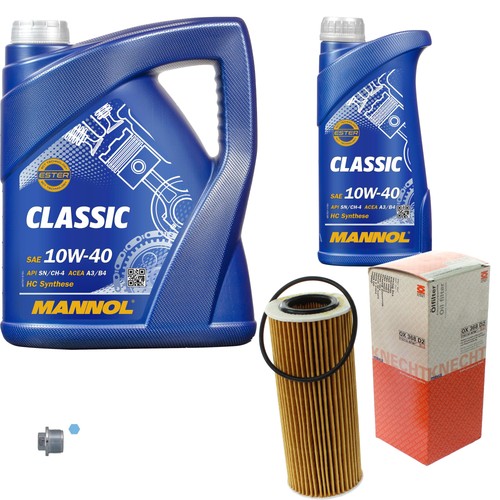 Filtro olio mahle - olio, mannol
