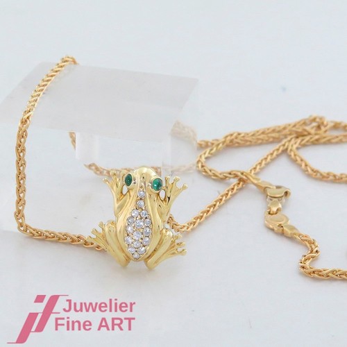 Collana con ciondolo rana - -,