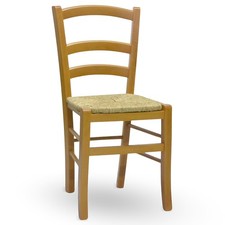 Sedia in legno venezia noce