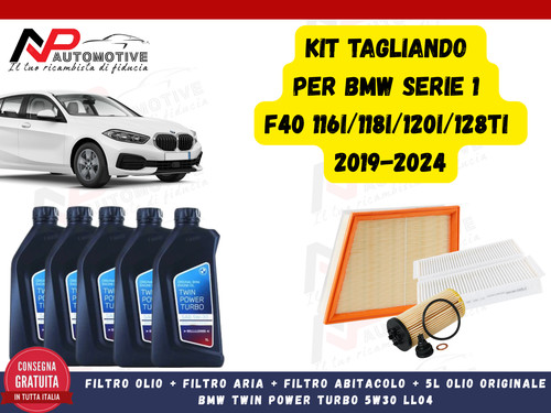 Kit tagliando bmw serie f40 - kit,