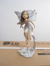 FATA in resina - LES ALPES - h. 22 cm FATE ELFI GNOMI