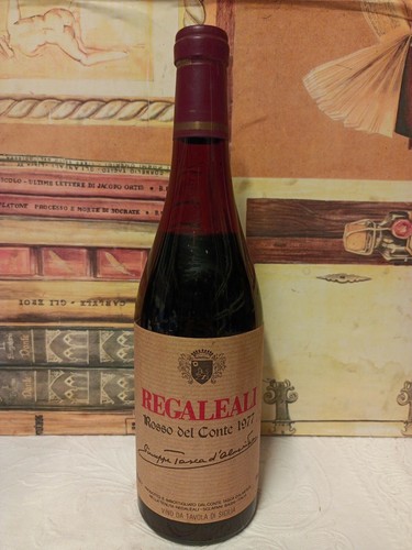Vino 1977 regaleali giuseppe - vino,