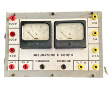 Sre Scuola Radio Elettra Tester Misuratore E 600/10 + Puntali 2020