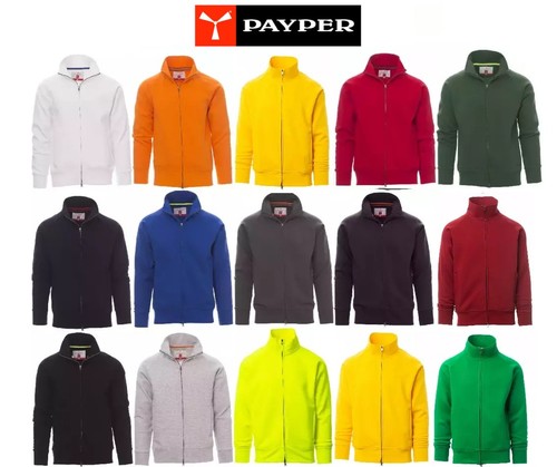 Felpa uomo con zip payper - felpa,