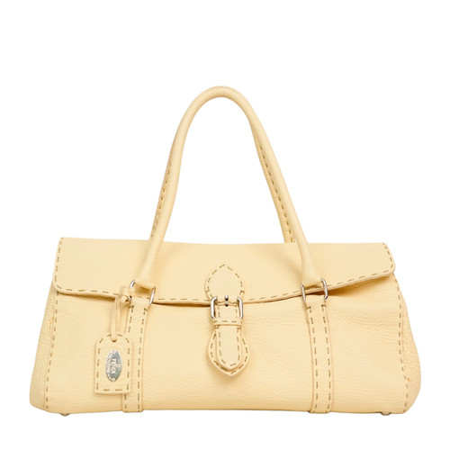 Fendi selleria handbag cream - selleria,