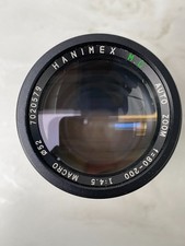 Hanimex MC Auto Zoom 80-200 mm f/4.5 Macro Ø52 M42 attacco a vite obiettivo vintage