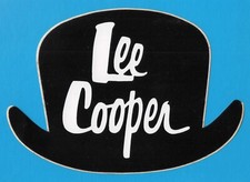Lee Cooper Original Jeans adesivo sticker vintage aufkleber autocollant MA3356