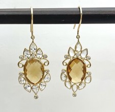 Orecchino stile vittoriano in