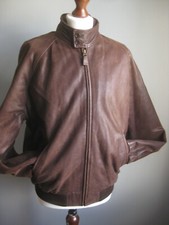 M&S GIACCA PELLE 38 40 42