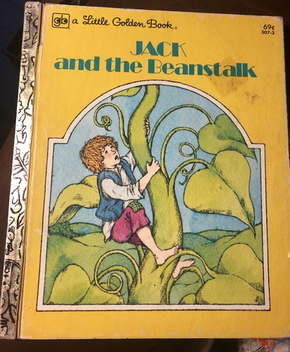 Golden book jack in - book,,