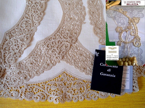 Pizzo cantù tombolo - e,