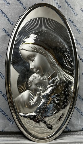 Quadro madonna con bambino - madonna, in