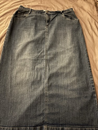 Gonna lunga vintage - in, denim