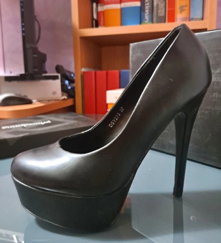 Décolleté donna nere plateau