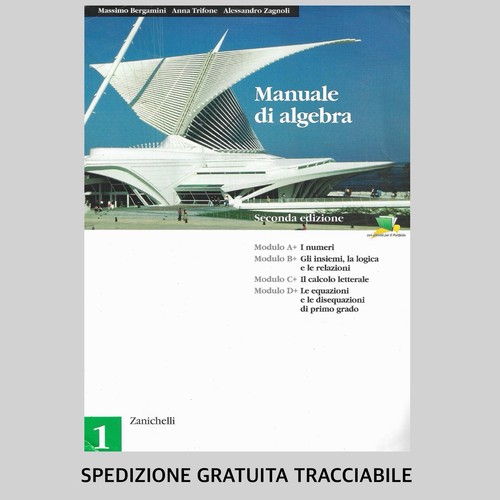 Manuale algebra - algebra, 1