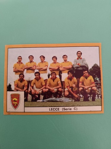 Figurina lecce squadra - figurina,