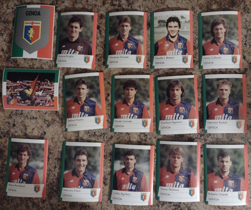 Set squadra futbol genoa - squadra,
