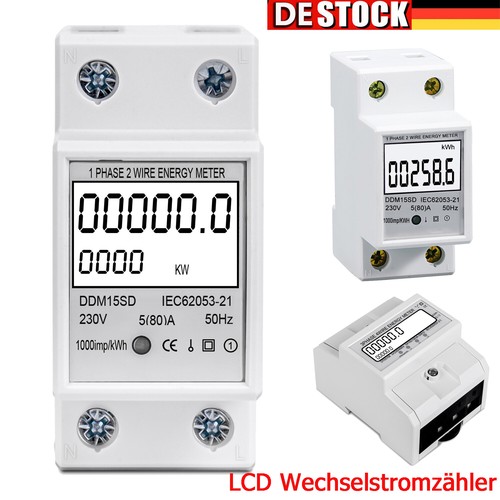 Contatore trifase lcd - trifase,