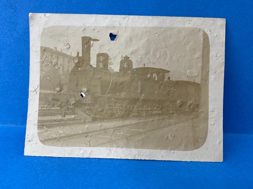 Foto albumina locomotiva treno - foto,