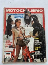 MOTOCICLISMO AGOSTO 1977 GORI 50 LAVERDA 500 SWM REGOLARITA 6/7 125