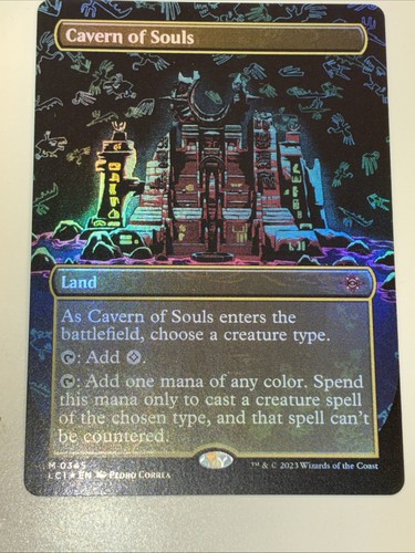 Mtg cavern souls borderless - mtg,