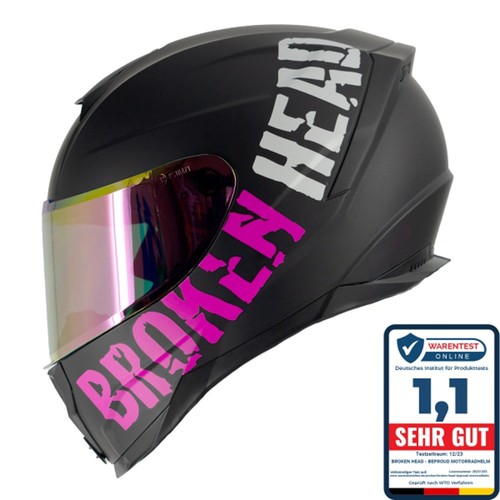 Broken head beproud sport pink - broken,