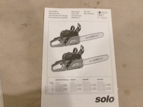 Motosega solo 639 645 - solo, 639/645