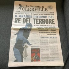 Diabolik La Gazzetta Di Clerville Edizione Straordinaria 21 Marzo 2008 24 Pag.