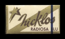 LAMETTE DA BARBA DA COLLEZIONE - LAMA NICKLOS  - PACCHETTO COMPLETO SIGILLATO .