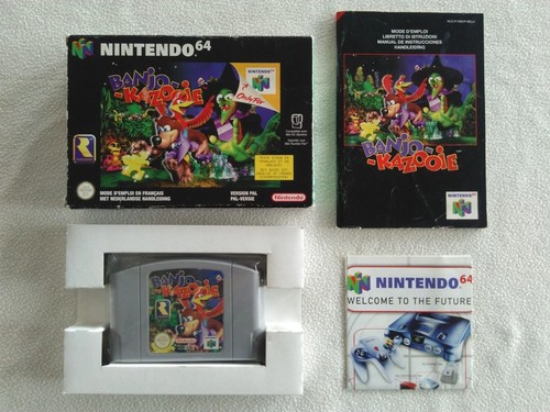 Banjo kazooie n64 nintendo - n64, 64