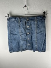 Levi’s Mini Gonna Corta Jeans Denim Cotton S Summer Skirt Women  Gonna