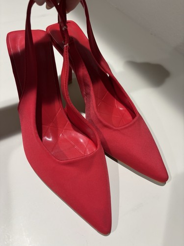 Slingback donna rosso - , tacco
