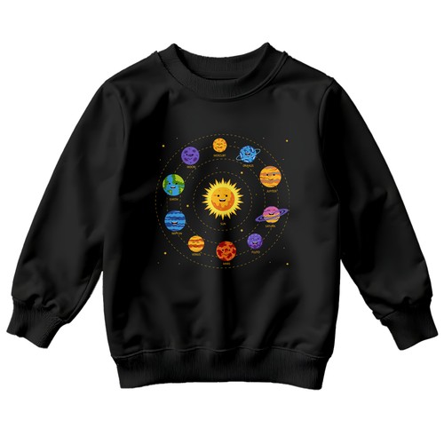 Felpa sole mercurio venere - mercurio,
