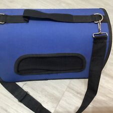 Trasportino Pieghevole Per Gatto Cane Piccoli Animali Da Viaggio 32x18x 20 cm