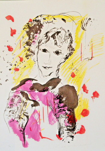 Ernesto treccani litografia - treccani, :
