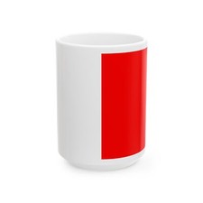 Flag of Bari Italy - White Coffee Mug