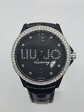 OROLOGIO LIUJO PELLE NERO