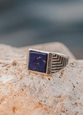 Anello antico vintage uomo - da,