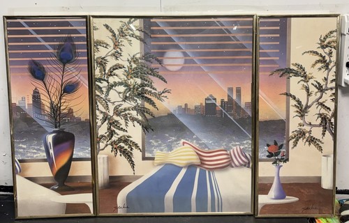 Trittico vintage arte - , da