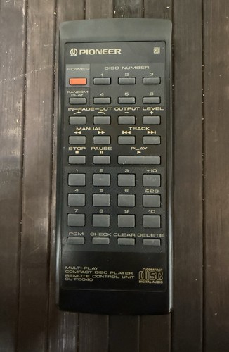Pioneer pd040 telecomando - pioneer, cu-pd040