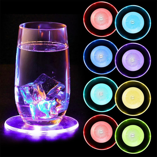 Pezzi sottobicchieri led - sottobicchieri,