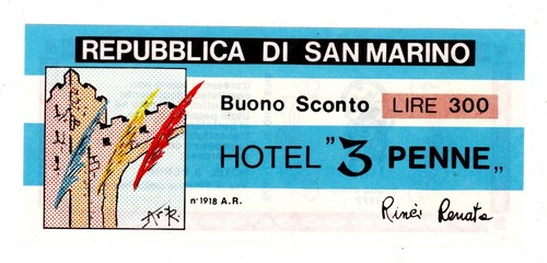 San marino miniassegni buoni - marino,