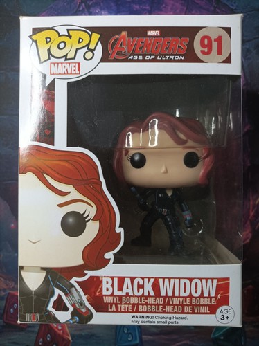Black widow figurine - figurine, funko