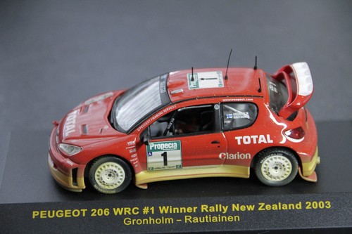 Ram161 peugeot 206 wrc - 1/43,