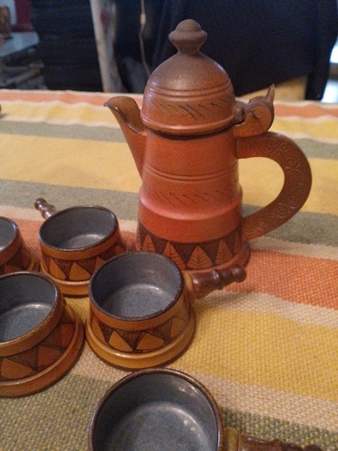 Teiera con sei tazze - sei,