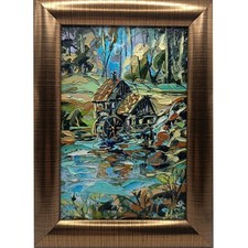 Dipinto olio miniatura