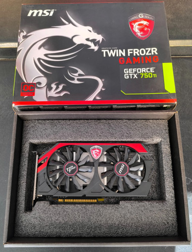 Msi gtx 750 - ti, frozr