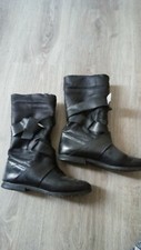 Stivali vintage ecopelle nera
