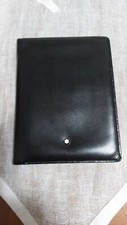 Montblanc Meisterstuck Portafoglio a Libro per Uomo - Nero