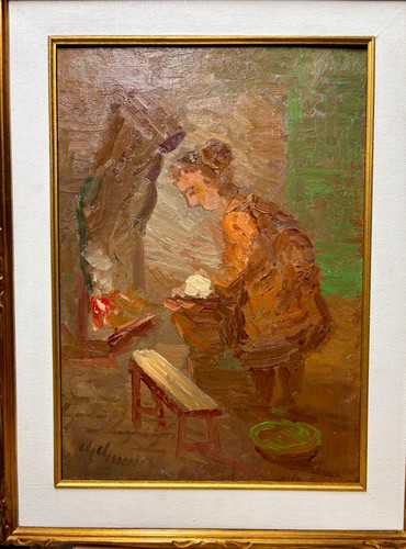 Quadro guido guidi donna al - quadro,